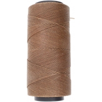 Knot-It Waxed Brazilian Cord, 1mm Dia 144M Cinnamon