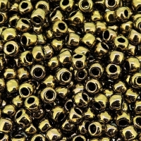 Toho Seed Beads Round Size 6/0 26GM Antique Bronze