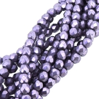 Fire Polished Faceted 2mm Round Beads 50pcs - CT SM Ballet Slppr