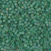Miyuki Square Seed Beads 1.8mm, Silver Lined Crystal 8.2GM