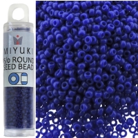 Miyuki Round Seed Beads 15/0 Opaque Dark Blue 8.2GM