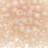 Miyuki Round Seed Beads 6/0 Matte Trans Pale Pink AB 20GM