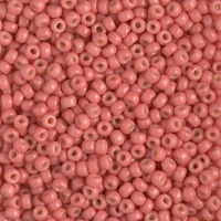 Miyuki Round Seed Beads Size 8/0 DURACOAT Opaque Rose 22GM