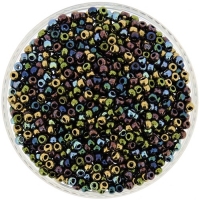 Miyuki Round Seed Beads Size 8/0 Heavy Metals Mix 22GM