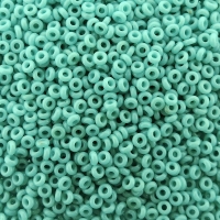 Demi Round Seed Beads Size 11/0 8.2GM Opaque Turquoise