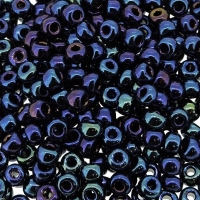 Miyuki Round Seed Beads 6/0 Metallic Blue Iris 20GM