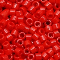 DB723 Miyuki Delica Seed Beads 11/0 Opaque Red 7.2GM