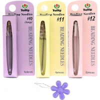 Tulip Beading Needles Size 10, 11 & 12 - 1 Pack of each