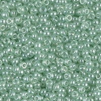 Miyuki Round Seed Beads Size 11/0 Seafoam Green Luster 24GM