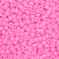 Miyuki Round Seed Beads Size 11/0 Opaque Pink 23.5GM