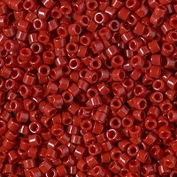 DB2354 Miyuki Delica Seed Beads 11/0 Duracoat Opaque Barn Red