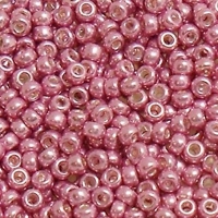 Miyuki Round Seed Beads Size 11/0 Galvanized Rose 23GM