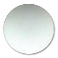 Lunasoft Cabochon 18mm Round Opaque White. Each