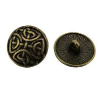 Antique Bronze Shank Buttons 17mm x 7.5mm 10pcs