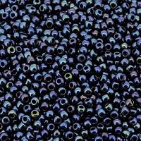 Seed Beads Round Size 11/0 28GM Metallic Blue Iris 11-88