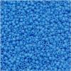 Toho Round Seed Beads Size 15/0 Opaque Blue Turquoise 8GM