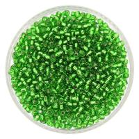 Miyuki Round Seed Beads Size 8/0 Silver Lined Tr Light Green