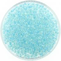 Miyuki Round Seed Beads Size 8/0 Glazier Blue Lnd Crystal AB 24G
