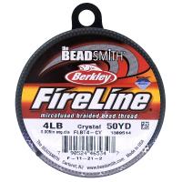 Fireline Beading Thread 4LB Crystal Clear .005" dia. 50 Yards