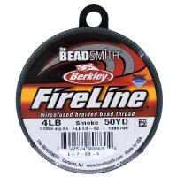 Fireline Beading Thread 4LB Smoke Grey .005" dia. 50 Yards