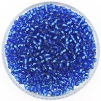 Miyuki Round Seed Beads Size 8/0 Silver Lined Sapphire 22GM