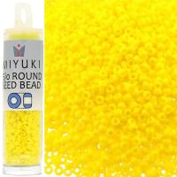 Miyuki Round Seed Beads 15/0 Opaque Yellow 8.2GM