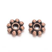 Antique Copper Spacer Daisy Flower 5mm Spacer Beads - 300pcs