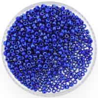 Miyuki Round Seed Beads Size 8/0 Opaque Cobalt Luster 22GM