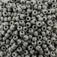 Seed Beads Round Size 8/0 Opaque Gray 8-53