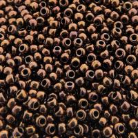 Seed Beads Round Size 11/0 28GM Dark Bronze