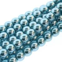 Czech Glass Pearls Round 3mm 150pcs/str Cerulean