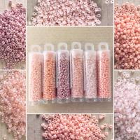 Miyuki Round Seed Beads Size 11/0 Peach Blush Collection