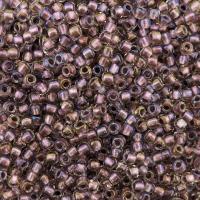 Seed Beads Round Size 11/0 28GM IC Crystal / Rose Lined 11-267